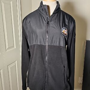 Men's Black Full-Zip Jacket. By GEAR Final Four Houston 2011. Small